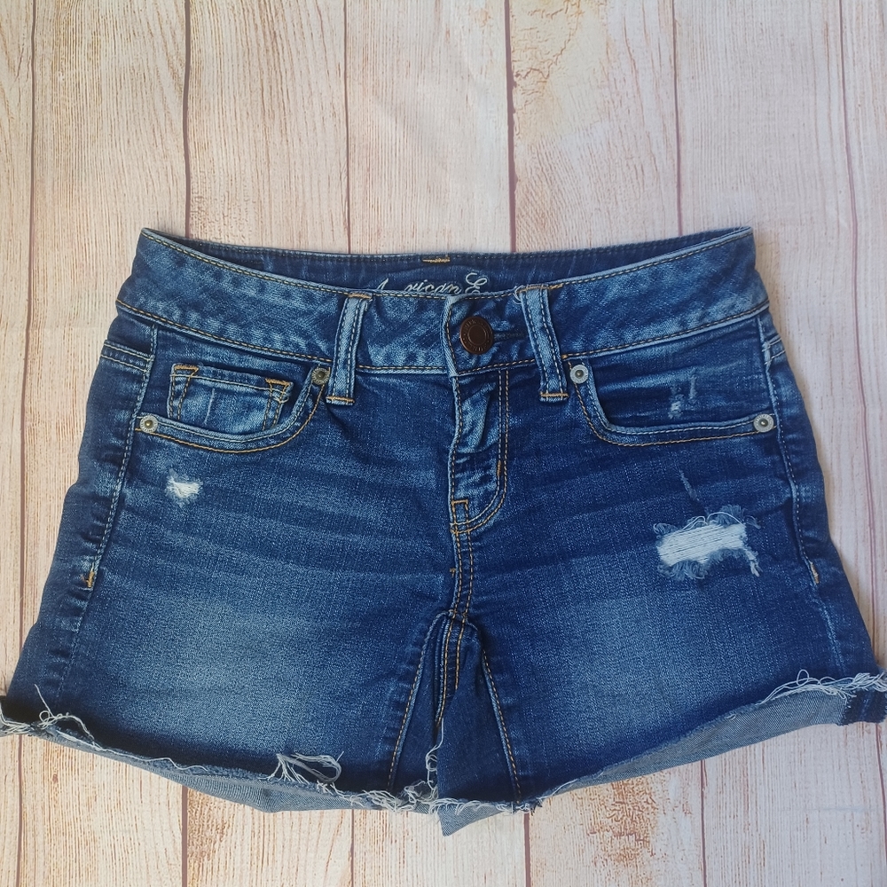 American Eagle super stretch Jean shorts